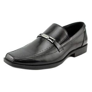 Stacy Adams Cade Slip-On Loafers in Black Leather
